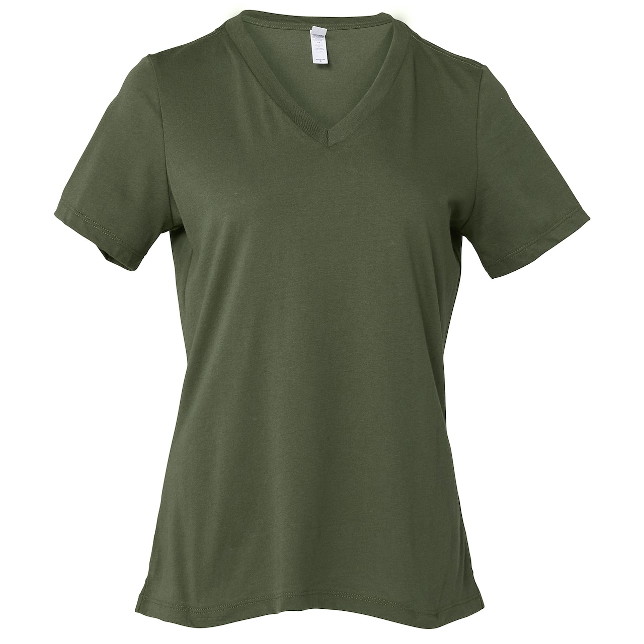 BELLA+CANVAS® Women's Relaxed V-Neck Heather T-Shirt